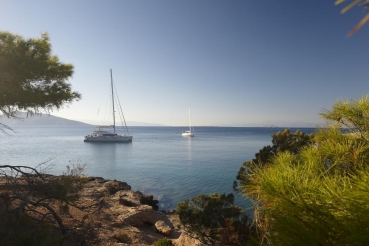 Insel N. Angistri, bei Insel Aegina, Saronischer Golf, Griechenland