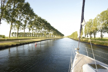 Kanal nach Goes, Goes, Provinz Zeeland, Holland
